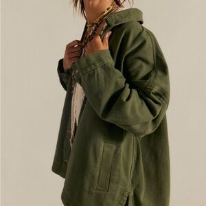 We The Free Forest Green Utility Jacket
